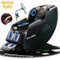 KoziSense - KZ-A18 3D Massage Chair Full Body,Zero Gravity SL-Track Shiatsu,Back Heat,Voice Control,Body Scan,Legrest Extension - Black-Front_Standard