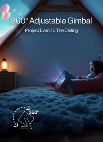 BladeCine Cube 600 Netflix Projector, 1080P Portable Projector - Grey WHERE TO BUY
