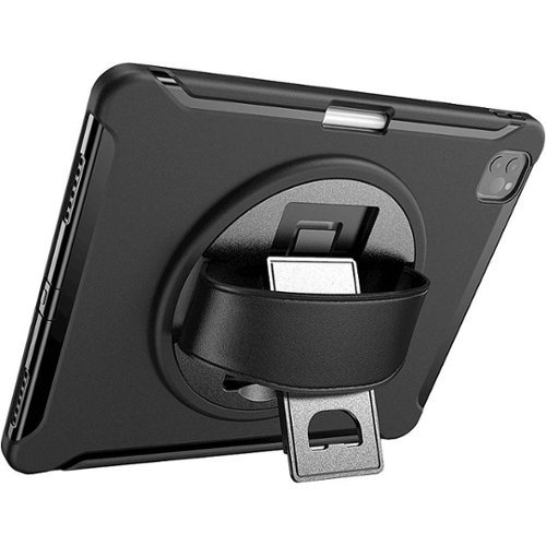 SaharaCase PROTECTION Hand Strap Series Case for Apple iPad Pro 12.9 (4th, 5th, and 6th Gen 2020-2022) - Black SHOP ONLINE