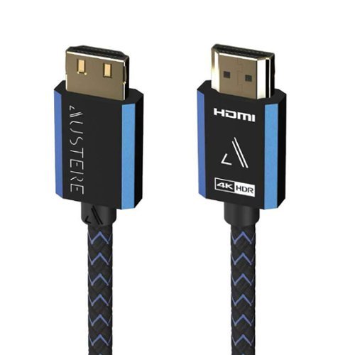 Austere - V Series 4K HDMI Cable 1.5m - Black-Front_Standard 