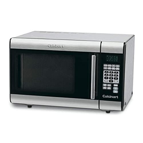 Cuisinart - Refurbished Excellent - CMW-100 1-Cubic-Foot Stainless Steel Microwave Oven - Stainless Steel Silver-Front_Standard 