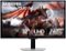 Samsung - 32" Odyssey OLED G8 (G80SD) 4K UHD 240Hz 0.03ms Smart Gaming Monitor with HDR - Silver-Front_Standard