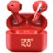 TOZO - T21 True Wireless Noise Cancelling Earbuds, 44H Battery, Powerful Bass, IPX8 Waterproof, Personalized APP, Comfort Wear - Red-Front_Standard
