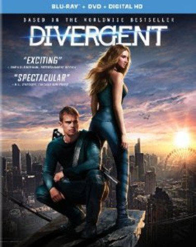  Divergent [2 Discs] [Includes Digital Copy] [Blu-ray/DVD] [2014]