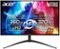 Acer - Nitro XV275K 27" 4K UHD MiniLED 320Hz 1ms FreeSync Premium Gaming Monitor with HDR1000 (USB Type-C, DisplayPort, HDMI) - Black-Front_Standard