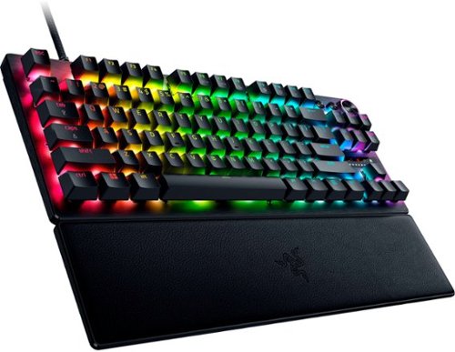 RAZER HUNTSMAN V3 PRO TKL WIRED ANALOG OPTICAL ESPORTS KEYBOARD WITH RAZER SNAP TAP, RAPID TRIGGER, ADJUSTABLE ACTUATION - BLACK BUY IN AUSTRALIA