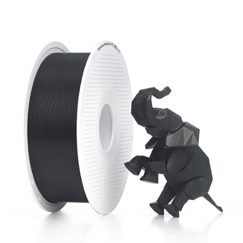 Bambu Lab - 1.75mm PLA Basic Filament - Black-Front_Standard 