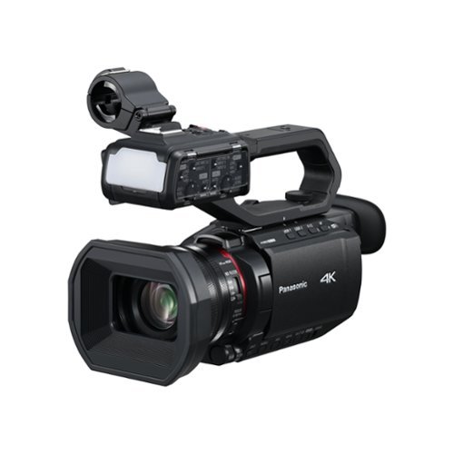 Panasonic HC-X2100 4K Camcorder w/Live-Streaming + Wi-Fi, SDI, HANDLE - Black