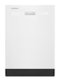 Whirlpool - Quiet Dishwasher with Boost Cycle and Pocket Handle - White-Front_Standard