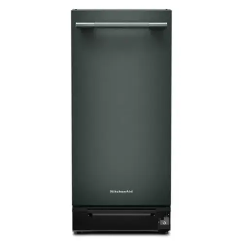 Front. KitchenAid - KitchenAid - KitchenAid 15 in. Built-In Trash Compactor with Built-In Odor Management System - Juniper.