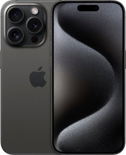 Apple - Pre-Owned Good iPhone 15 Pro Max 5G 1TB - Apple Intelligence  - (Unlocked) - Black Titanium