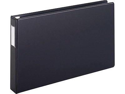 Cardinal - Premier Easy Open Heavy Duty 1 1/2" 3-Ring Non-View Binders, D-Ring - Black-Front_Standard 