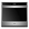 Whirlpool - 27" Built-In Single Electric Convection Wall Oven with Air Fry when Connected - Stainless Steel-Front_Standard