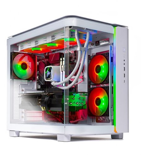 Skytech Gaming - KING95 Gaming Desktop PC - AMD Ryzen 7 9700X - 16GB Memory - NVIDIA GeForce RTX 5060 Ti 16GB - 1TB NVMe SSD - White