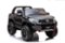 Hyper - Toyota Hilux 12V 2 Seat Off Road Ride-on, 4mph Max Speed - Front & Rear Lights - Front & Rear Trunk Space - Truck Sounds - Black/Grey-Front_Standard