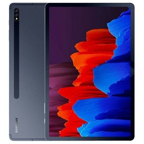Samsung - Refurbished Excellent - Galaxy Tab S7 5G T878U (WiFi/AT&T GSM Unlocked) 128GB - Mystic Black-Front_Standard 