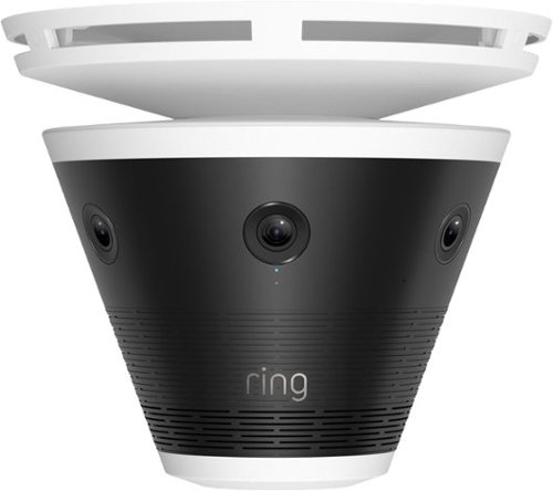 Ring - Elite 360 — Six Retinal 4K Cameras, 360° View, Built for Business, Panorama Control, Plug-In and PoE - Black
