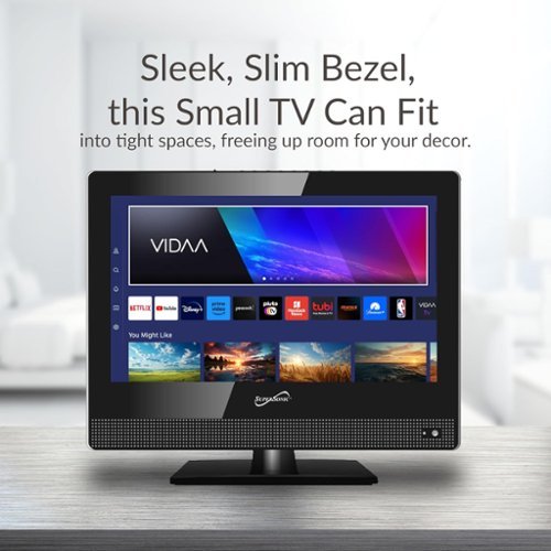 Supersonic SC 1520VTV 15.6 Smart LED TV 1080p WiFi USB 3x HDMI