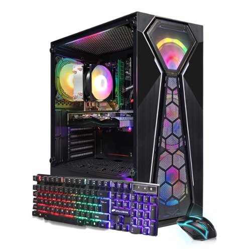 STGAubron Gaming PC Computer Desktop, AMD Ryzen 5 5500 up to