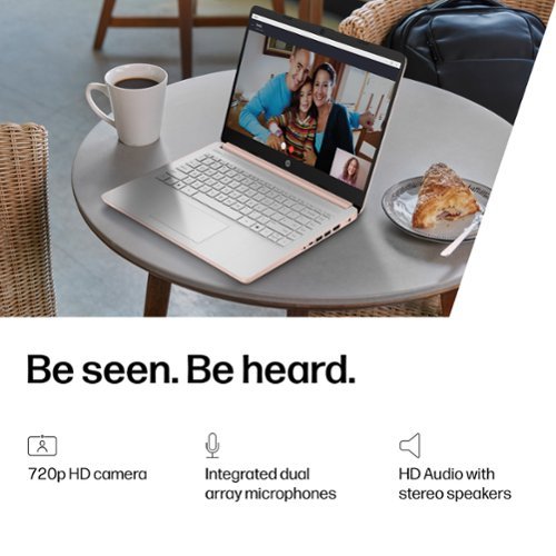 HP 14 Laptop - Intel N150 Processor - 4GB Memory - 128GB UFS - Pale Rose Gold HOW TO BUY