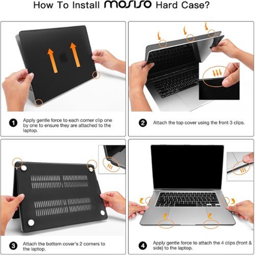 mosiso MacBook Air 15 inch Case for models A3448 A3241 A3114 A2941