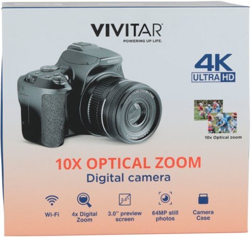 Vivitar 10x Bridge Camera - Black BUY IN SINGAPORE