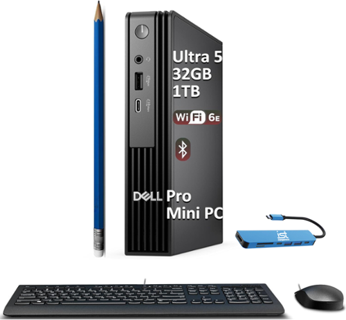 Dell Pro (QCM1250)bts008_qcm1250_jp　新品！ Dell Pro Micro QCM1250 Desktop Computer Intel Core Ultra 5 with