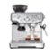 Breville - the Barista Express Espresso Machine with 15 bars of pressure, Milk Frother and integrated grinder - Stainless Steel-Front_Standard