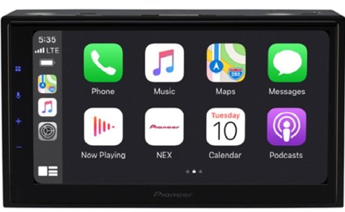 Pioneer - 6.8 Inch Multimedia Car Stereo Receiver - Black-Front_Standard 