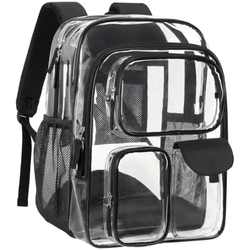 Black-Xl 2 Main Compartments & 3 Front Pockets