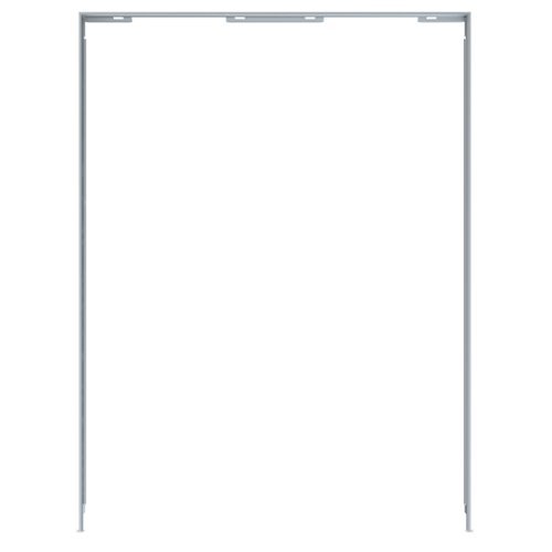Miele - KFK6001 Decor Frame Set for Side-by-Side 30" MasterCool Refrigeration - Stainless Steel
