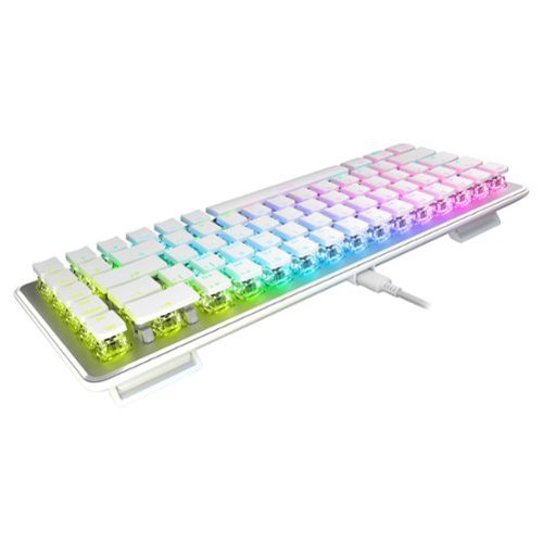ROCCAT Vulcan II Mini – 65% Wired Gaming Keyboard With Customizable AIMO RGB Illumination - White WORLDWIDE DELIVERY