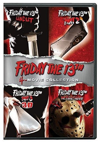  Friday the 13th: 4-Movie Collection [4 Discs] [DVD]