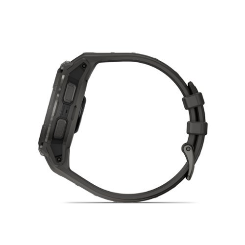 Garmin Instinct Crossover AMOLED GPS Smartwatch 47 mm Fiber-reinforced Polymer - Charcoal with charcoal silicone band - (2025) BUY ONLINE
