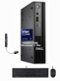 Dell - Upgraded - Pro Micro QCM1250 Mini Desktop (Ultra 5-235T, 16GB, 512GB SSD, Integrated Graphics, WiFi 6E, Win 11 Pro) w/USB Hub - Black-Front_Standard