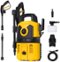 PUREPLUS - Electric Pressure Washer, Car Power Washer, Max 2000 PSI 1.8 GPM Car Power Washer, 16.5 FT Power Cord, 20FT Hose - Yellow-Front_Standard