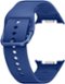 Samsung - Sport Band for Galaxy Watch8 and Galaxy Watch8 Classic M/L - Blue-Front_Standard