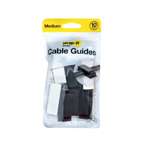 Wrap-It Storage - Cable Guides - Black