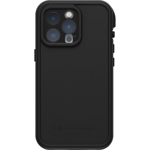 LifeProof - FRĒ Series Hard Shell for Apple iPhone 13 Pro - Black-Front_Standard 