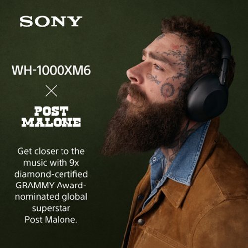 Sony WH1000XM6- Best Wireless Noise Canceling Headphones - Black BUY ONLINE