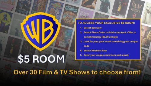 Warner Bros. - Exclusive $5 Digital Film and TV discount offers for My Best Buy™ Members