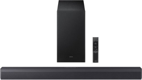  Samsung - B-Series 2.1Ch DTS Virtual:X Soundbar with Subwoofer - Titan Black