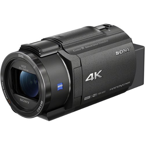 Sony FDR AX43 UHD 4K Handycam Camcorder + 64GB Memory Card + Bag +