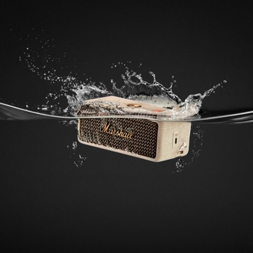 Marshall EMBERTON III CREAM ① Marshall Emberton III Portable Bluetooth Speaker Cream
