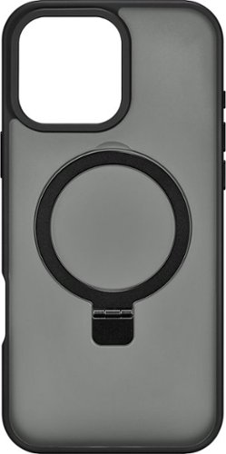 Insignia™ Hard-Shell Case with MagSafe Kickstand for iPhone 16 Pro Max - Black BUY IN EUROPE