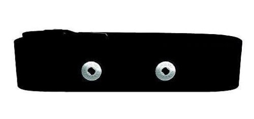 HRM USA - HRMUSA Replacement Soft Transmitter Strap (Works with Polar H1, H7, H9, H10 and Polar Wearlink Models) SIZE XXXL - Black-Front_Standard 