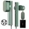 Oneisall - Jack & Rose 2 in 1 Global Voltage Travel Handheld Fabric Steamer 100-240V 15 Seconds Fast Heating - Green-Front_Standard