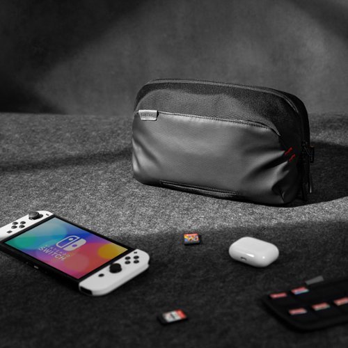 tomtoc Arccos-G42 Travel Bag Carrying Case for Nintendo Switch/OLED Mode, Protective Carrying Pouch with 20 Game Slots - Black BUY ONLINE