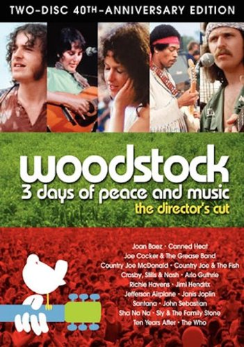 Woodstock [Director's Cut] [40th Anniversary] [Special Edition] [2 Discs] [DVD] [1970]-Front_Standard 
