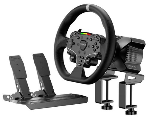 Moza Racing - R3 Direct Drive Wheel and Pedal Bundle for PC - Black